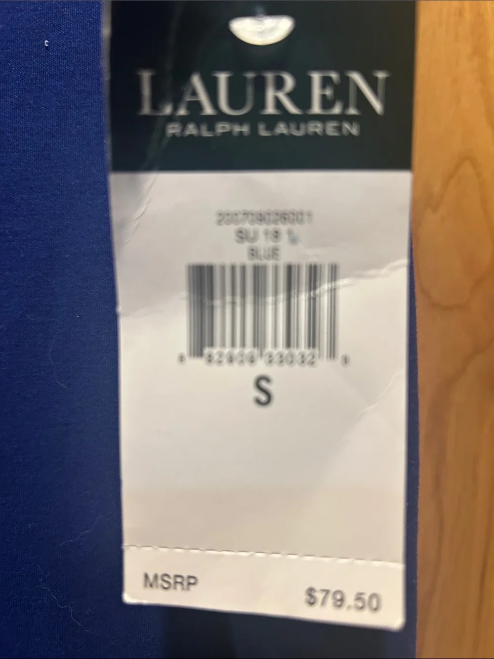 Lauren Ralph Lauren Royal Blue Midi Skirt